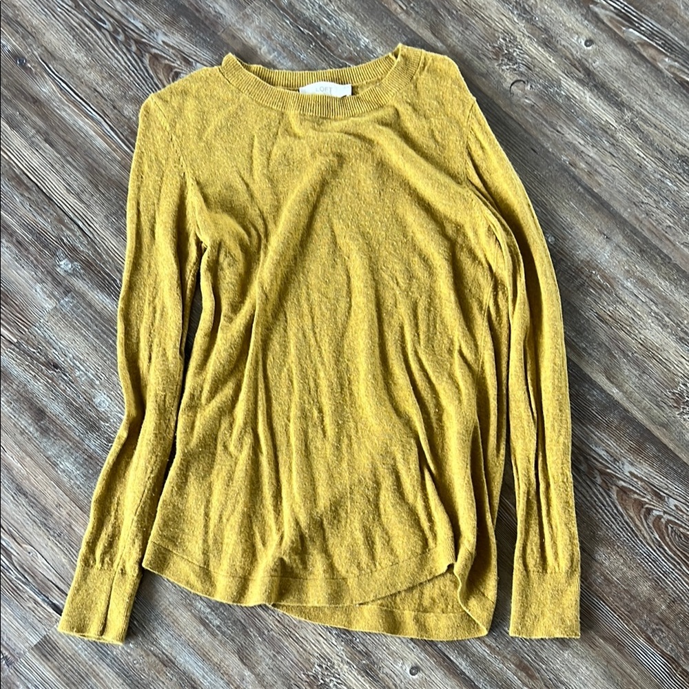 Mustard Yellow Women's Top